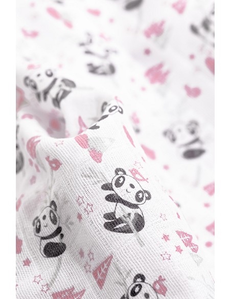 Gasas 80X80 Mod Panda Pack 3 Rosa