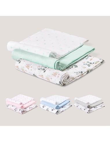 Gasas 80X80 Mod Panda Pack 3 Verde