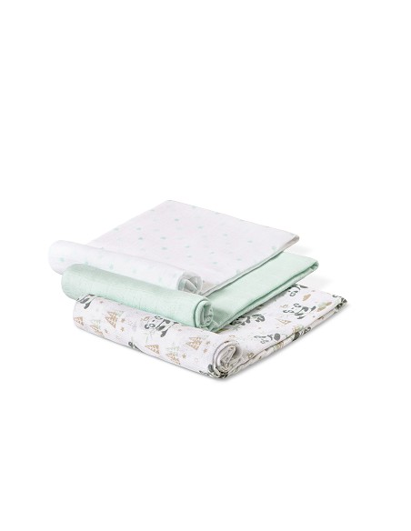 Gasas 80X80 Mod Panda Pack 3 Verde