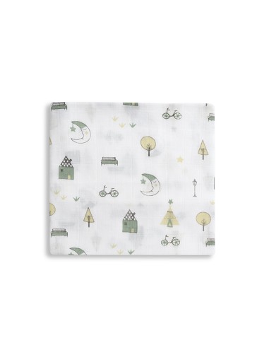 Gasas Bambu 55X70 Mod Moon Pack 3 Menta