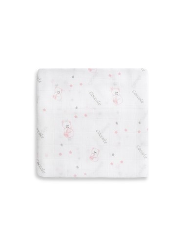 Gasas Bambu 55X70 Mod Bear Pack 3 Rosa