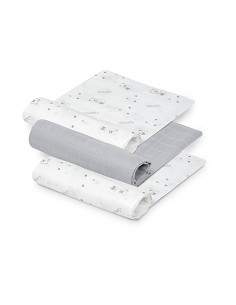 Gasas Bambu 55X70 Mod Bear Pack 3 Gris