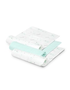 Gasas Bambu 55X70 Mod Bear Pack 3 Menta