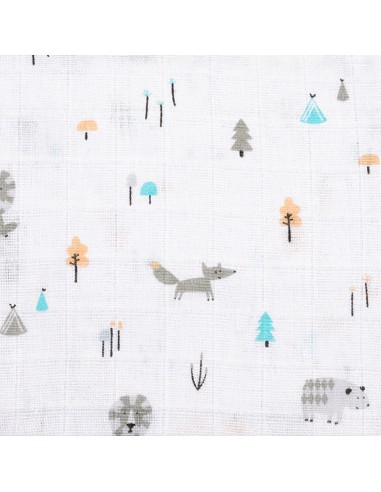 Gasas 80X80 Pack3 Modelo Forest Jungla Verde