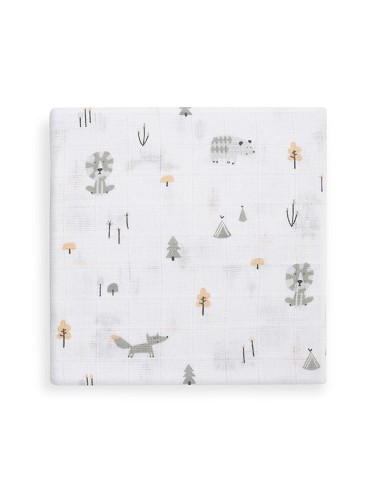 Gasas 80X80 Pack3 Modelo Forest Jungla Gris