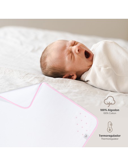 Gasa Bordada Mod Bodoque Rosa