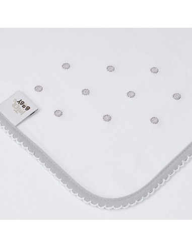 Gasa Bordada Mod Bodoque Gris