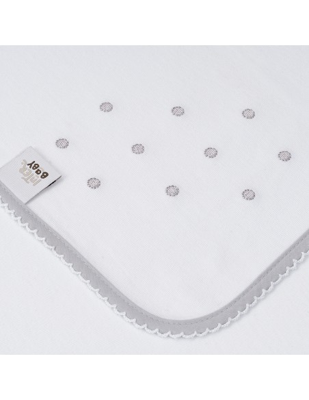 Gasa Bordada Mod Bodoque Gris