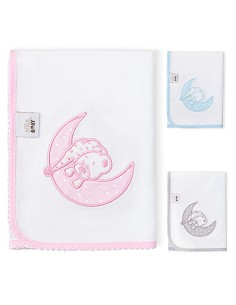 Gasa Bordada Mod Sleep Rosa