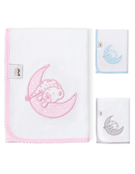 Gasa Bordada Mod Sleep Rosa