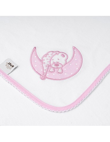 Gasa Bordada Mod Sleep Rosa