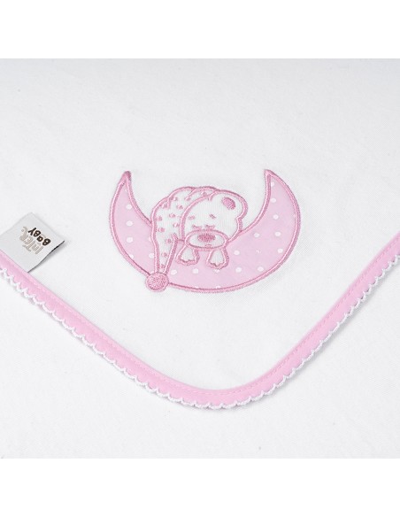 Gasa Bordada Mod Sleep Rosa