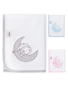 Gasa Bordada Mod Sleep Gris