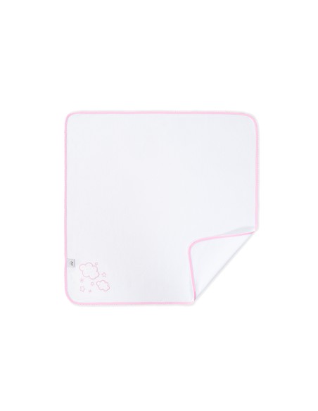 Gasa Bordada Mod Nubes Rosa