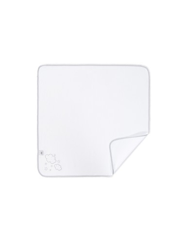 Gasa Bordada Mod Nubes Gris