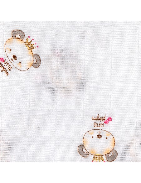 Gasa 80X80  Pack 3 Rosa