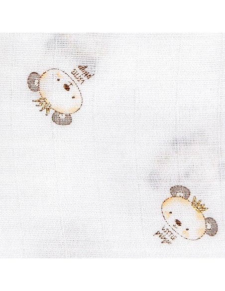 Gasa 80X80  Pack 3 Gris