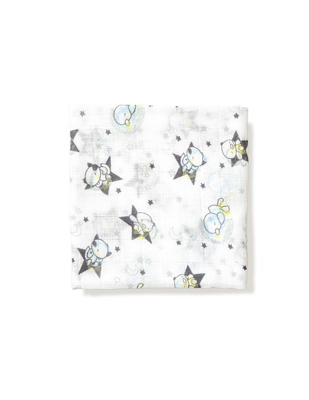 Gasa 80X80  Pack 3 con Percha Gris