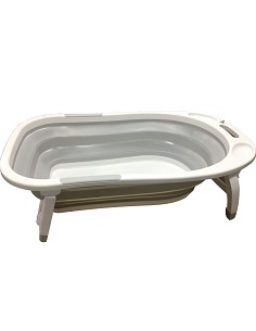 Bañera Plegable Gris