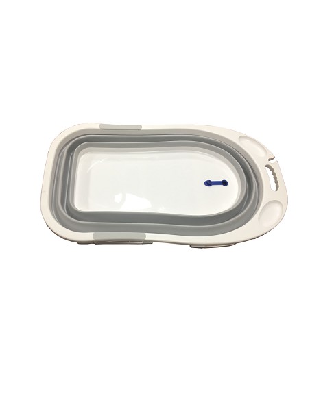 Bañera Plegable Gris