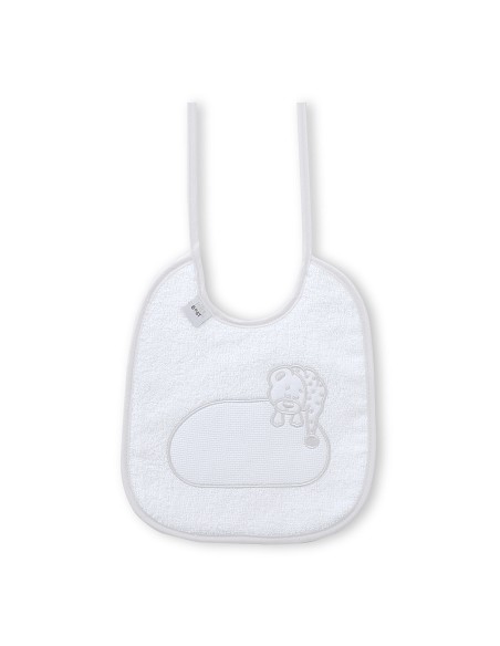 Pack 2 Baberos Bco/Gris