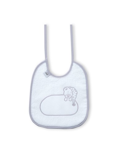 Pack 2 Baberos Bco/Gris