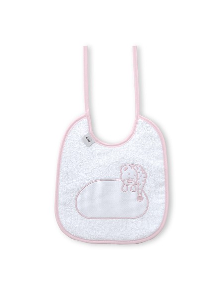 Pack 2 Baberos Rosa/Gris