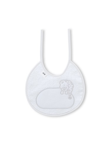 Pack 2 Baberos Bco/Gris