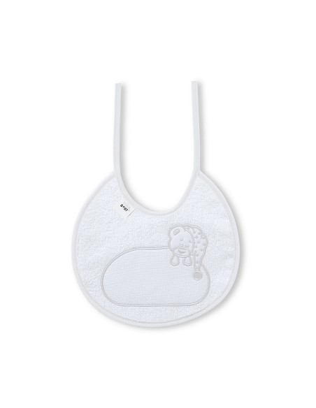 Pack 2 Baberos Bco/Gris