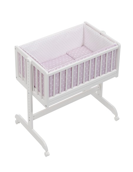 Minicuna Colecho+Coord  Mod Star(Colecho) Rosa