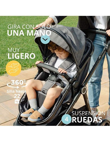 Carro de Paseo 2 En 1 Capazo+Silla Modelo Versa...