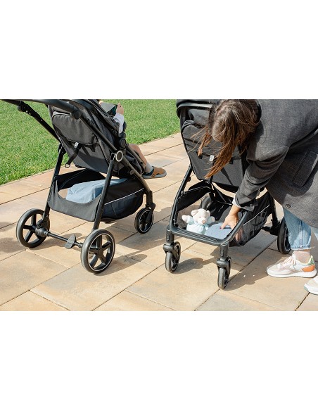 Carro de Paseo 2 En 1 Capazo+Silla Modelo Versa Gris