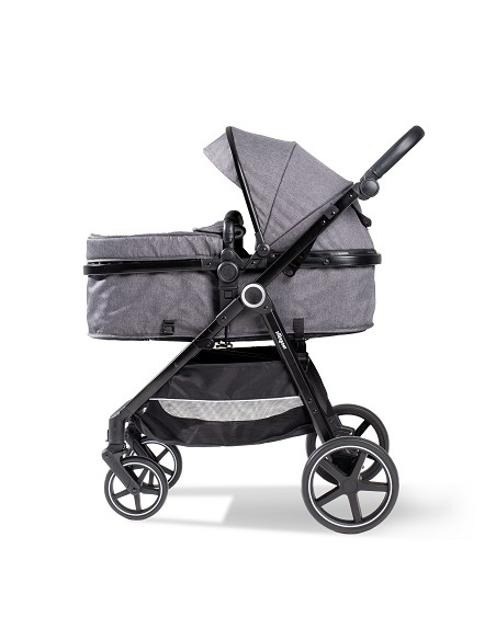 Carro de Paseo 2 En 1 Capazo+Silla Modelo Versa Gris