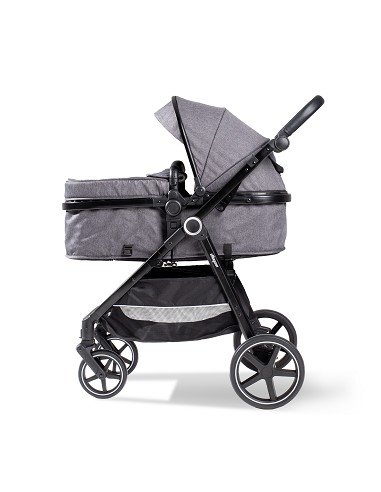 Carro de Paseo 3 En 1 Capazo+Silla+Grupo 0...