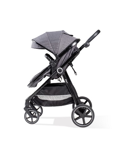 Carro de Paseo 3 En 1 Capazo+Silla+Grupo 0...