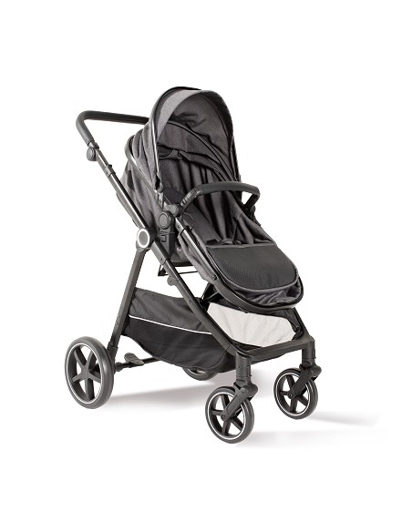 Carro de Paseo 3 En 1 Capazo+Silla+Grupo 0 Modelo Versa Gris