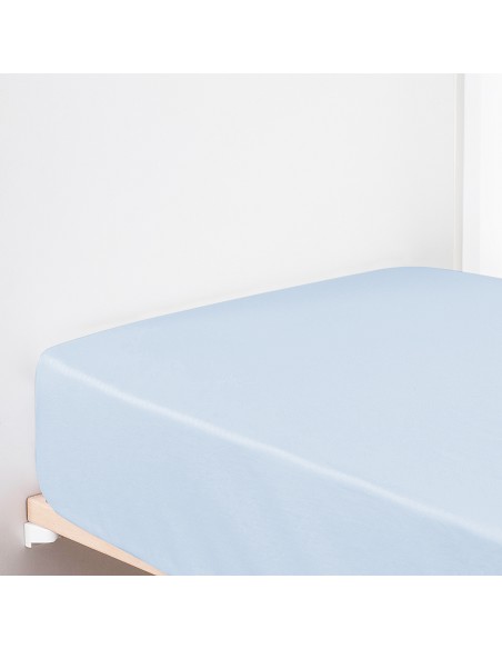 Bajera Cuna 100% Don Algodon Azul