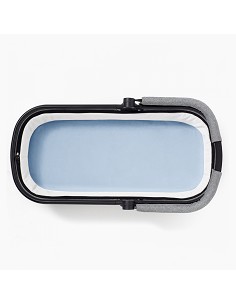 Bajera Coche 100% Don Algodon Azul