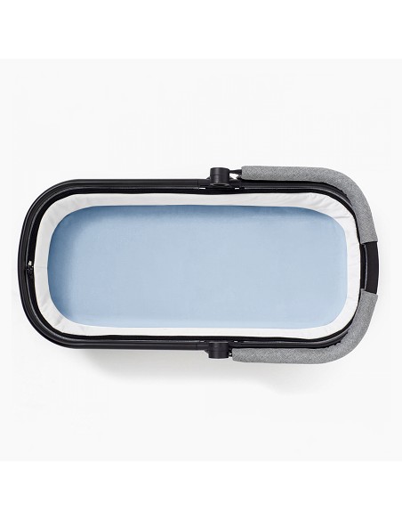 Bajera Coche 100% Don Algodon Azul