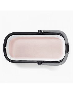 Bajera Coche 100% Don Algodon Rosa