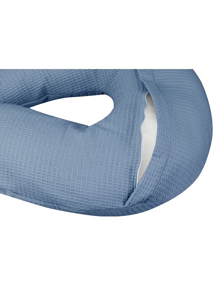 Almohada Lactancia  Mod Astrid/Viggo  65X55 Petroleo