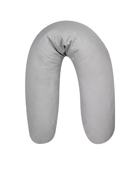 Almohada Lactancia Xl Mod Enzo/Zoe Gris