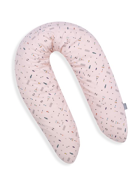 Almohada Lactancia Xl Mod Dakota Rosa