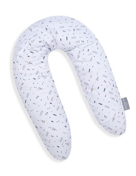 Almohada Lactancia Xl Mod Dakota Blanco