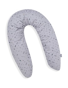 Almohada Lactancia Xl Mod Dakota Gris