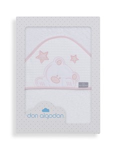 Capa de Baño 1 x 1 Mt Mod  Viggo Bco/Rosa