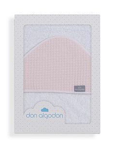 Capa de Baño 1 x 1 Mt Mod  Astrid Bco/Rosa