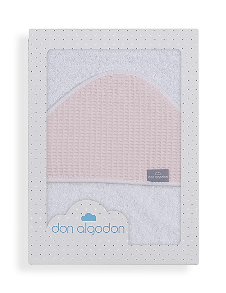 Capa de Baño 1 x 1 Mt Mod  Astrid Bco/Rosa