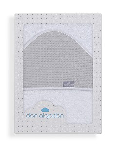 Capa de Baño 1 x 1 Mt Mod  Astrid Bco/Gris