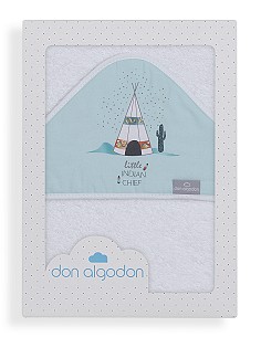 Capa de Baño 1 x 1 Mt Mod  Dakota Bco/Verde